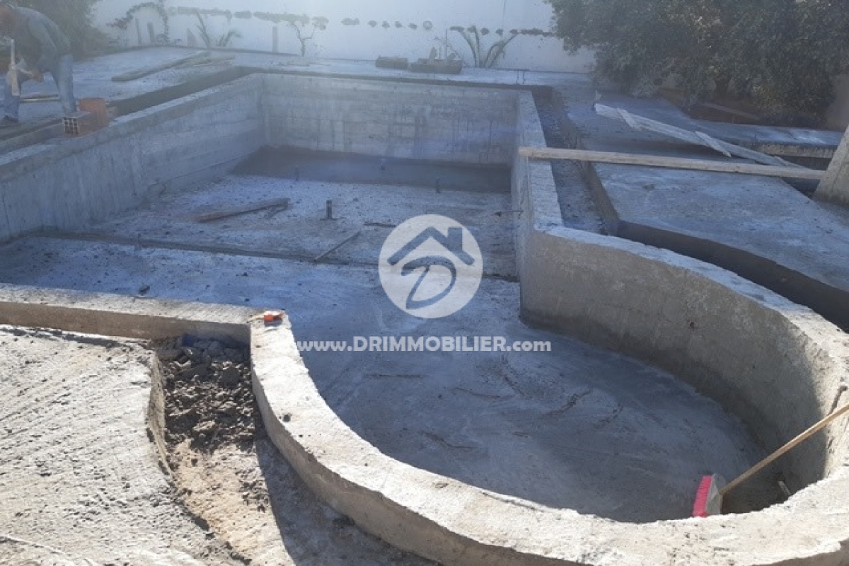 Réception Piscine AGHIR -   Notre Chantiers Djerba